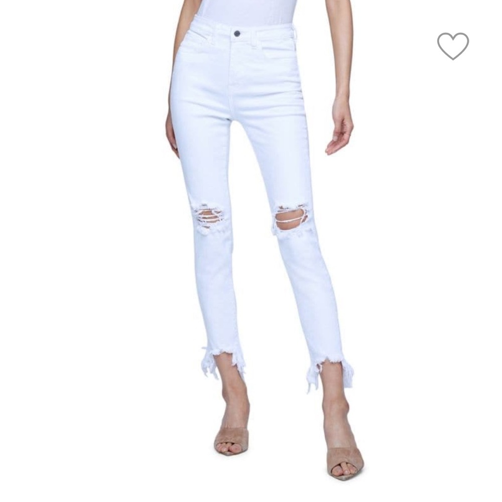 L'AGENCE  High Line High Rise Distressed Stretch Skinny Jeans